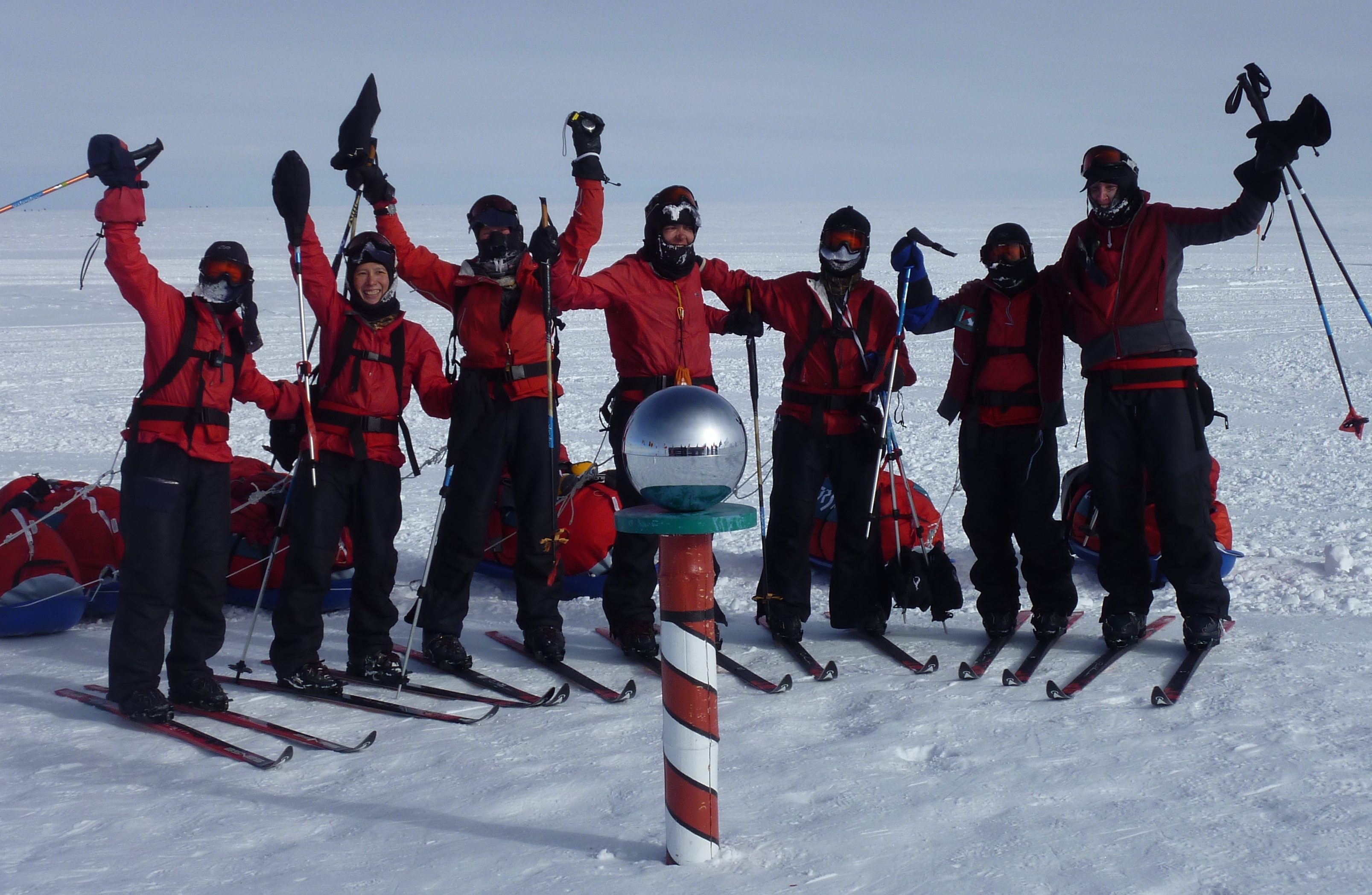 Arrival South Pole