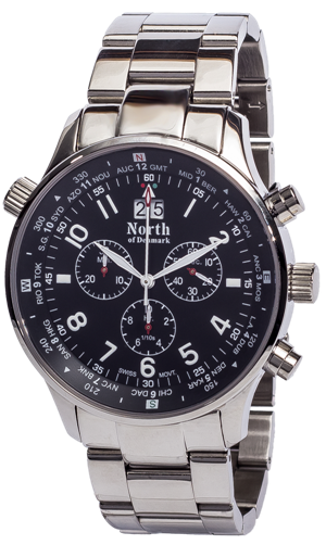 WorldTimer Blank Steel